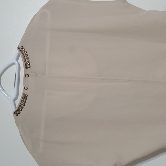 Marciano Women's Size 4 Sleeveless Romper Metal Embellishments Back Slit… - Picture 7 of 7